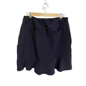 Navy Ruffled Short/Skirt by TAIL size 12
